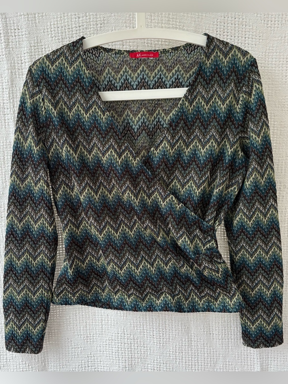 MESH WRAP top, Y2K Boho Grunge Festival Vintage _ Size Med-Lrg